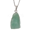 Natural Mixed Gemstone Nugget Pendant Necklaces NJEW-JN04507-6