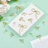 42Pcs 7 Styles Bowknot Alloy Pendants FIND-DC0007-72B-4