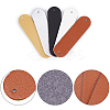 100Pcs 5 Colors Imitation Leather Sew on Patches DIY-GF0005-17-4
