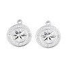 Non-Tarnish 304 Stainless Steel Pendants STAS-T063-187P-2