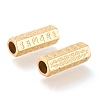 Matte Alloy Tube Beads PALLOY-N161-07A-MG-NR-1