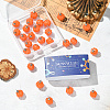 30Pcs Opaque Resin Vegetable Pendants RESI-SC0006-33-7
