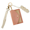 Cotton Macrame Pouch Pendant Decorations AJEW-CN0003-46A-1