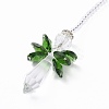 Crystal Fairy Beaded Wall Hanging Decoration Pendant Decoration LS-HJEW-G019-02F-3