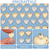200Pcs 2 Style 201 & 304 Stainless Steel Charms STAS-UN0031-49-5