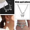 30Pcs Hollowe Tibetan Style Alloy Pendants FIND-YW0008-24-6