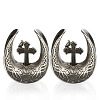 U-Shaped Brass and Alloy Ear Tunnels FS-WG0A997-09-1