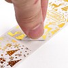 Christmas Themed Rectangle Roll Stickers LS-DIY-B045-01A-4