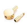 304 Stainless Steel Bayonet Clasps LS-STAS-P285-03G-2