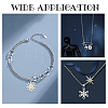 16Pcs 4 Style 201 Stainless Steel Pendants STAS-DC0001-69-7