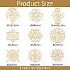 Nickel Decoration Stickers DIY-WH0450-078-2