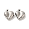 Non-Tarnish 304 Stainless Steel Pendants STAS-O006-04P-1