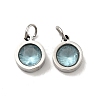 304 Stainless Steel Pendants STAS-D189-07P-C-3