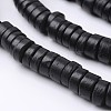 Dyed Natural Coconut Disc Bead Strands COCB-O003-07A-1