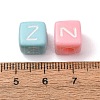 Opaque Acrylic European Beads AC-CBA7A73-01Z-3