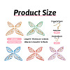 DIY Butterfly Wing Earrings Making Kit DIY-TA0003-73-4
