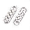 Non-Tarnish 201 Stainless Steel Links connectors LS-X-STAS-L234-041P-2
