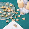 30Pcs 5 Styles Crystal Glass Rhinestone Pendants RB-TA0001-09-6