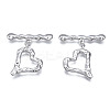 Brass Toggle Clasps KK-N233-142P-1