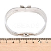 304 Stainless Steel Hinged Bangles for Women BJEW-E113-02P-3