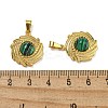 Synthetic Malachite Pendants STAS-U024-15G-05-3
