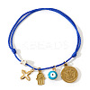 304 Stainless Steel & Resin Charm Bracelets XX1632-6-1