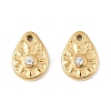 304 Stainless Steel Charms STAS-L022-543G-1