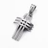 Tarnish Resistant 304 Stainless Steel Pendants STAS-H388-01P-1