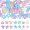 112Pcs 7 colors Opaque Acrylic Beads FIND-DR0001-39-1