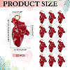 22Pcs Transparent Resin Pendants RESI-ME0001-14-2
