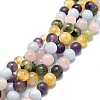 Natural Mixed Gemstone Beads Strands G-E576-06C-1