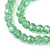 Electroplate Transparent Glass Beads Strands LS-EGLA-A035-T3mm-A21-3