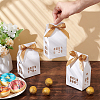 Hollow House Shaped Cardboard Paper Candy Boxes CON-WH0084-82B-3