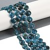 Natural Apatite Beads Strands G-B094-A27-01-1