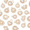 25Pcs 5 Styles Alloy Rhinestone Charms FIND-FS0003-53-2
