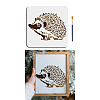 1Pc PET Hollow Out Drawing Painting Stencils DIY-MA0005-76C-8