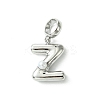 Rack Plating Brass with ABS Plastic Pearl European Dangle Charms KK-G501-02Z-P-1