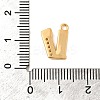 Brass Micro Pave Cubic Zirconia Charms KK-C117-12G-V-3