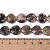 Natural Rhodonite Beads Strands G-P592-B12-01-5