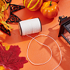 1Roll Round Waxed Polyester Thread String YC-PH0002-37B-6
