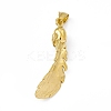 Ion Plating(IP) 304 Stainless Steel Manual Polishing Big Pendants LS-STAS-G267-03AG-2