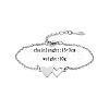 Fashionable 304 Stainless Steel bracelet for daily wear CO3963-1-1