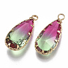 Two Tone Glass Pendants GLAA-S179-02E-2
