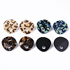 Cellulose Acetate(Resin) Stud Earring Findings X-KY-T020-06-1