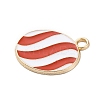 Christmas Alloy Enamel Pendants ENAM-S027-01C-G-2