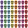 160Pcs Halloween Resin Beads FIND-SC0011-67-1