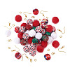 DIY Christmas Style Earring Making Kits DIY-TA0008-88-15