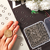 500Pcs 304 Stainless Steel Split Rings STAS-SP0001-66D-4