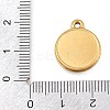 Printed 304 Stainless Steel Pendants SA-CBA8E58-11B-G-3