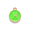 Alloy Enamel Pendants LS-X-ENAM-S124-01A-06H-2